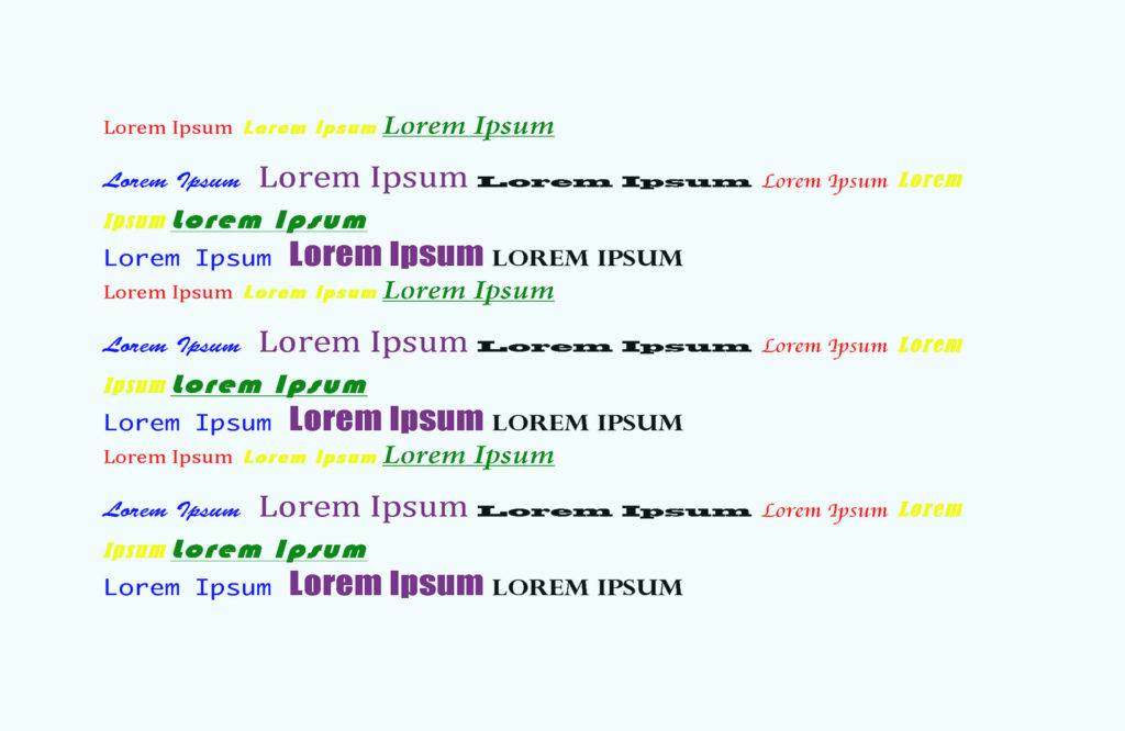 A printed page with highlighted text